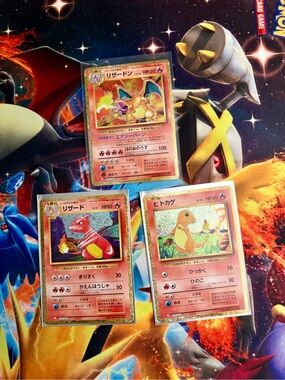 Pokemon Holo  Classic (Japanese) card set of 3 new